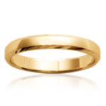 Kullatud abielus&otilde;rmus 'Lien d'Amour' - 3 mm 54 kuld
