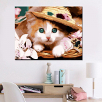 5D DIY Diamond Painting Fish Animal Full Round Teemanttikandid Ristpistes 20X30CM