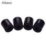 4 tk Aibecy silikoonist tahke vahet&uuml;kk Hot Bed Mount 3D-printeri jaoks 18mm 18mm must