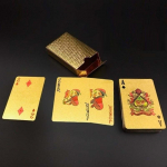 Mattest plastist pokkerikaardid Veekindlad PET Veekindlad m&auml;ngukaardid lauam&auml;ngudeks Bulgaaria hind kuldne kuld