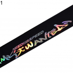 Auto pealmine esiklaas v&auml;rviliste t&auml;htedega disain auto eesmine tagumine helkurkleebis Decal Decor 1