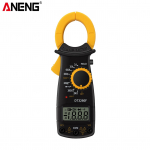 Digitaalne klambrim&otilde;&otilde;tja multimeeter k&auml;eshoitav vahelduvvoolu alalispinge voolu voltmeetri dioodi takistus kollane