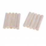 10 t&uuml;kki Balsa puidust viimistlemata &uuml;mmargune t&uuml;&uuml;blivarras DIY Craft 150 mm 50mm