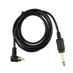 &Uuml;hekordne vormitav t&auml;toveeringtraat Usaldusv&auml;&auml;rne h&otilde;lpsasti paigaldatav venituskindlus t&auml;toveeringu pliiatsi RCA konksukaabel RCA connector must