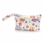 Beebi m&auml;hkmekott, tr&uuml;kitud veekindel niiske m&auml;hkme t&otilde;mblukuga k&auml;ekoti jalutusk&auml;ru kandekott reisimiseks &otilde;ues niiske m&auml;hkme hoiukoti tasku