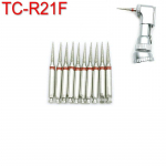 10 tk/karp hambaravi madala kiirusega teemantpurid RA 2,35 mm varrega k&auml;siinstrumendile RA teemantpuri puurpoleerija TC-R21F