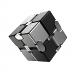 Fidget Infinity Cube m&auml;nguasi, alumiiniumsulamist metallist Infinity Cube vidinad m&auml;nguasjad t&auml;iskasvanutele, maagiline kuubik stressi ja &auml;revuse leevendamiseks 3.8*3.8*3.8cm