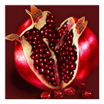 DIY 3D teemantmaaling punase granaat&otilde;una tikandiga ristpistega k&auml;sit&ouml;&ouml;na kodukaunistus Full Round 20x20CM