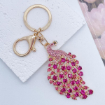 Loominguline mitmev&auml;rviline loomade paabulinnu metallist v&otilde;tmehoidja naistele kodu v&otilde;tmehoidja kott ripats kingitus roosa punane v&auml;rv