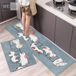 2-osaline k&ouml;&ouml;gimattide komplekt 40X60CM 40X120CM armas multikas k&ouml;&ouml;gisisustus Laste magamistoa vaip Kawaii Vannitoa p&otilde;randamatt libisemiskindel imav 40x60cm+40x120cm