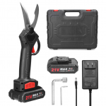 21 V juhtmeta l&otilde;ikur harjadeta mootor elektriline k&ouml;&ouml;gik&auml;&auml;r 40 mm luu grilli liha l&otilde;ikamise masin 2pcs batteries US Plug mitmev&auml;rviline