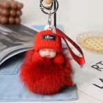 Uus moodne armas naiste kotiripats, pl&uuml;&uuml;sist ripats unen&auml;gu auto v&otilde;tmehoidja ripats j&otilde;ulukink punane