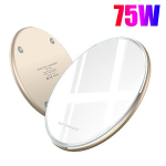 75 W Qi juhtmevaba laadija induktsioon kiire juhtmevaba laadimisalus iPhone 14 13 12 11 Pro Max X Xr Xs 8 Samsung Galaxy S30 S20 S10 S9 S8 Huawei Xiaomi jaoks 75W FAST Charging