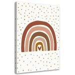 Feeby l&otilde;uenditr&uuml;kk, roosa vikerkaar 40x60 roosa