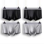 Meeste aluspesu Meeste alusp&uuml;ksid Bokserid Hingavad Seksikad Meeste Bokserid Tugevad Alusp&uuml;ksid Mugavad Suures Suuruses Meeste Alusp&uuml;ksid Bokserid L helehall v&auml;rv/must