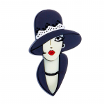 Blucome vintage retrostiilis naiste stiilsed prossid akr&uuml;&uuml;lmaterjal elegantne daamikujuline naiste n&ouml;&ouml;pn&otilde;elad pross puhkuseks must