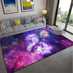 Space Planet vaip T&auml;histaeva vaip elutoas Vaip Illusioon vaip Kodusisustus Magamistoa matt Laste vaip Karvane ala vaip 120cm x 160cm
