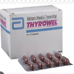 Thyrowel Softgel Capsule 10 pehmet želatiinkapslit