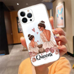Telefoni&uuml;mbris iPhone'ile 14 13 12 11 Pro Max Xs Max Xr X 12mini 14 Plus Se Baby Mom T&uuml;druk Isa Poeg Kuninganna &uuml;mbris Funda Capa Cell iphone 13
