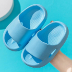 TWINFLAMES Lapsed Sussid Suve Kodu Vaba aeg Toas Sandaalid &Otilde;ues Kodu Vannituba Libisemisvastane pehme talla meeste ja t&uuml;drukute sandaalid 25-26 sinine