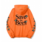 Tyler The Creator Lillepoiss Save The Bees Kaubad kapuuts, pikkade varrukatega naiste meeste oranž dressipluus Hip Hop riided M