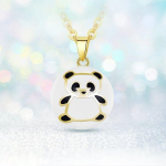 Golden Panda Raseduse Bola kaelakee