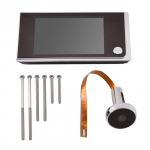 Uksekell 3,5-tolline videopiiluava digitaalne uksekaamera uksekell 120-kraadise nurgaga piiluava vaataja video Eye Door v&auml;lisuksekell h&otilde;be