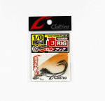 Omanik JR-14 Worm Hook Jika Rig Spin Suurus 1/0 (6906)