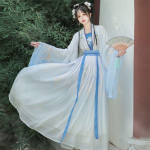 Hiina Song-d&uuml;nastia stiilis Hanfu naister&otilde;ivaste igap&auml;evane plisseeritud seelikukomplekt L
