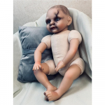 Reborn Doll Halloweeni kaunistamiseks Bloody Baby Zombie Scary Ghost Baby Doll Halloweeni kummitava majapeo kujundus 48cm