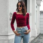 QICED naiste vabaaja s&uuml;gistalv, &uuml;hev&auml;rvilise tr&uuml;kiga pikkade varrukatega pluusid ja s&auml;rgid S roosa