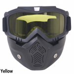 Talvine Lumi Sport Prillid Suusa Lumelaud Mootorsaan N&auml;omask P&auml;ikeseprillid Prillid kollane