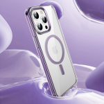 2023. aasta uus iPhone 15 ProMax &uuml;mbrise jaoks l&auml;bipaistev soojust hajutav ja kukkumisvastane turvapadi Magsafe'i &uuml;mbriste jaoks iPhone 15 kaane Funda jaoks For iPhone 12 valge