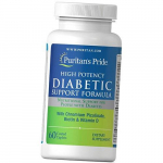 Multivitamiinikompleks diabeetikutele, Diabeeti toetav valem, Puritan's Pride 60 kapslit (36367225) 60caplets