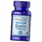 Biotiin, Biotin 7500, Puritan's Pride 50 tab (36367131) 100tab