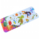 Suur armas multikas PVC-vannimatt, libisemisvastane du&scaron;imatt, pehme massaažipadjaga vannimatt, lapse vanemale m&otilde;eldud vannitoavaip big sea turtle