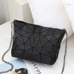 Messenger kott Naiste kettkott Moodne helendav geomeetriline slingkott Sac Femme &otilde;larihm Naiste Bolsas Feminina 1 must