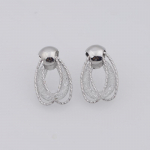 Trend metallist tsirkoonist tsikaadi kujuga keerdk&otilde;rvar&otilde;ngad naistele peene geomeetriaga kullav&auml;rvi ehted hulgim&uuml;&uuml;k t&uuml;drukutele kuld