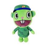 Happy Tree Friends anime pl&uuml;&uuml;sist nukud HTF Flippy pl&uuml;&uuml;sist m&auml;nguasjad 28cm j&otilde;ulukink 28cm