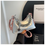 Kvaliteetne ketiga k&auml;eshoitav v&auml;ike kott naistele 2023 Uus tekstuuriga ni&scaron;&scaron;, &uuml;he &otilde;laga kaenlaaluse kott Moodne Crossbody v&auml;ike kott one size