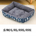 Lemmikloomakoerte voodi Diivanmatid Lemmikloomatooted Aksessuaarid Koerte Korv Tarvikud Keskmise V&auml;ikese Kassi Voodi jaoks S sinine