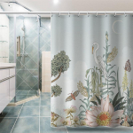 Vannitoa paksendatud veekindel kardin Hallituskindel du&scaron;ikardin Du&scaron;ikardin du&scaron;ikardin Vannitoa kardin vaba perforatsioon 150x200