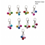 Lemmiklooma koera kassi kellukaelarihm V&auml;rviline lemmiklooma kaela tarvikud V&auml;rv Random E3D6 multicolor-one-size