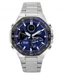Casio Edifice Analog Digital Mobile Link sinine numbrilaud Tough Solar ECB-950DB-2A 100M meeste k&auml;ekell sinine