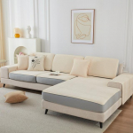 Kvaliteetne nelja hooaja universaalne libisemiskindel diivani istmekate Elastne k&otilde;ikeh&otilde;lmav &scaron;enillist diivanipadja kate elutuppa 1pc 70x70cm armrest sinine