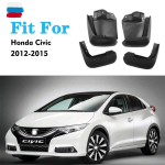 Porilappide kaitsed FOR Honda Civic 2012-2015 Porilauad Poritiibad Poritiivad Pritsmed autotarvikud Auto Styline eesmine taga 4tk must
