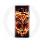 &Uuml;mbris Samsung Galaxy S8 pluss Hunger Games Movie logo jaoks