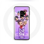 &Uuml;mbris Samsung Galaxy S9 BTS TinyTAN animatsiooniplakatile RM Jin Suga J-Hope Jimin Jungkook ja V
