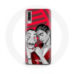&Uuml;mbris Samsung Galaxy A70 jaoks La casa de papel Nairobi Fan art