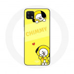 Coque pour Samsung Galaxy A22 5G BTS Bangtan BT21 Chimmy Jimin Fond Jaune